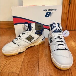 New Balance 650R Aimé Leon Dore ALD White Yellow Size 10 NWT